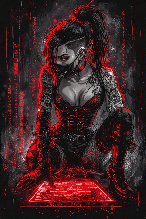 Red Neon Alt 9