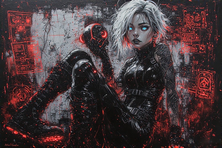 Red Neon Alt 8
