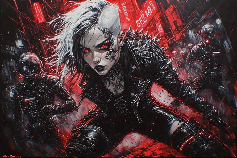 Red Neon Alt 8
