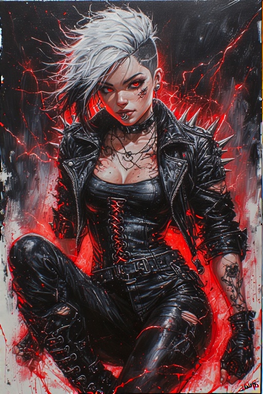 Red Neon Alt 9