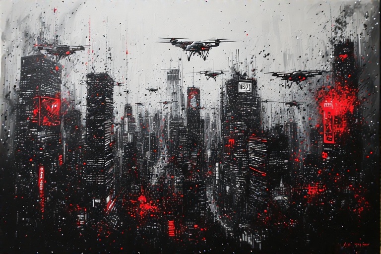 Neo-Tokyo Cityscape